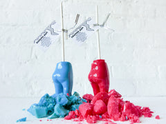 Set of 3D Multi-Sided Tushiez Lollipops - Fruitee Fruit Punch