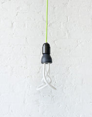 Design A Custom Hanging Light Lamp with Color Cord Pendant