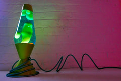 20%SALE Druhhhgz Metallic Lime Green Lava Lamp