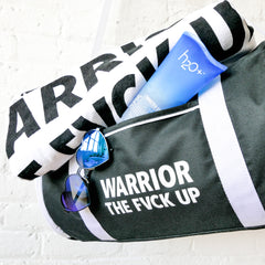 Warrior Warm Up Set - Victory Sport Duffel and Towel Set - Warrior the Fvck Up