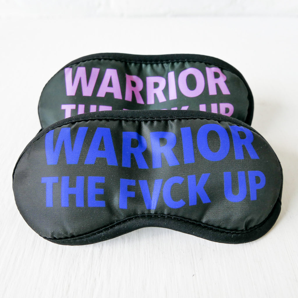 Trance Mask - Warrior Sleep Mask - Warrior the Fvck Up
