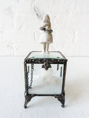 Little Miss Crystalline Dream Beveled Glass Jewelry Box