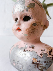 10% SALE Mandragora Air Plant Garden Authentic Antique German Doll Head