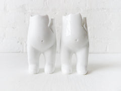 Two Tushiez™ - Adorable Little Porcelain Figurine Pair